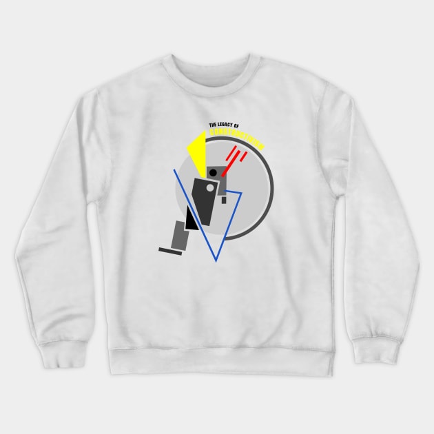 Geometrical pattern in constructivism style Crewneck Sweatshirt by BumbleBambooPrints